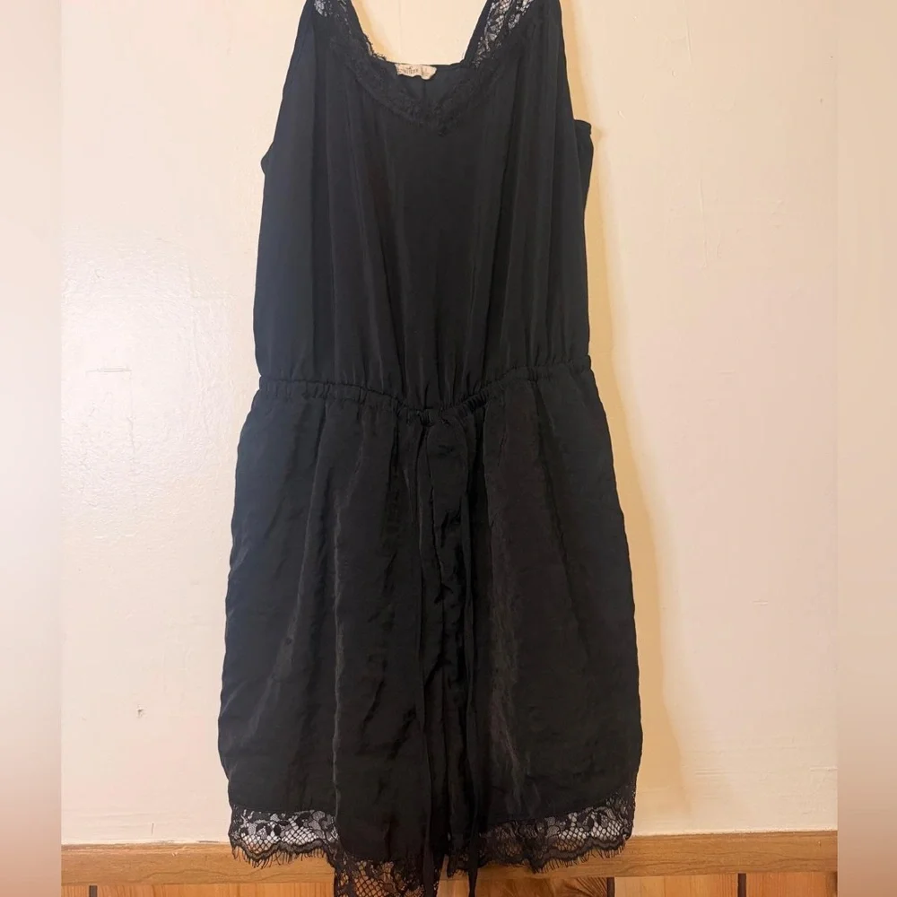 Hollister Black Lace Mini Dress